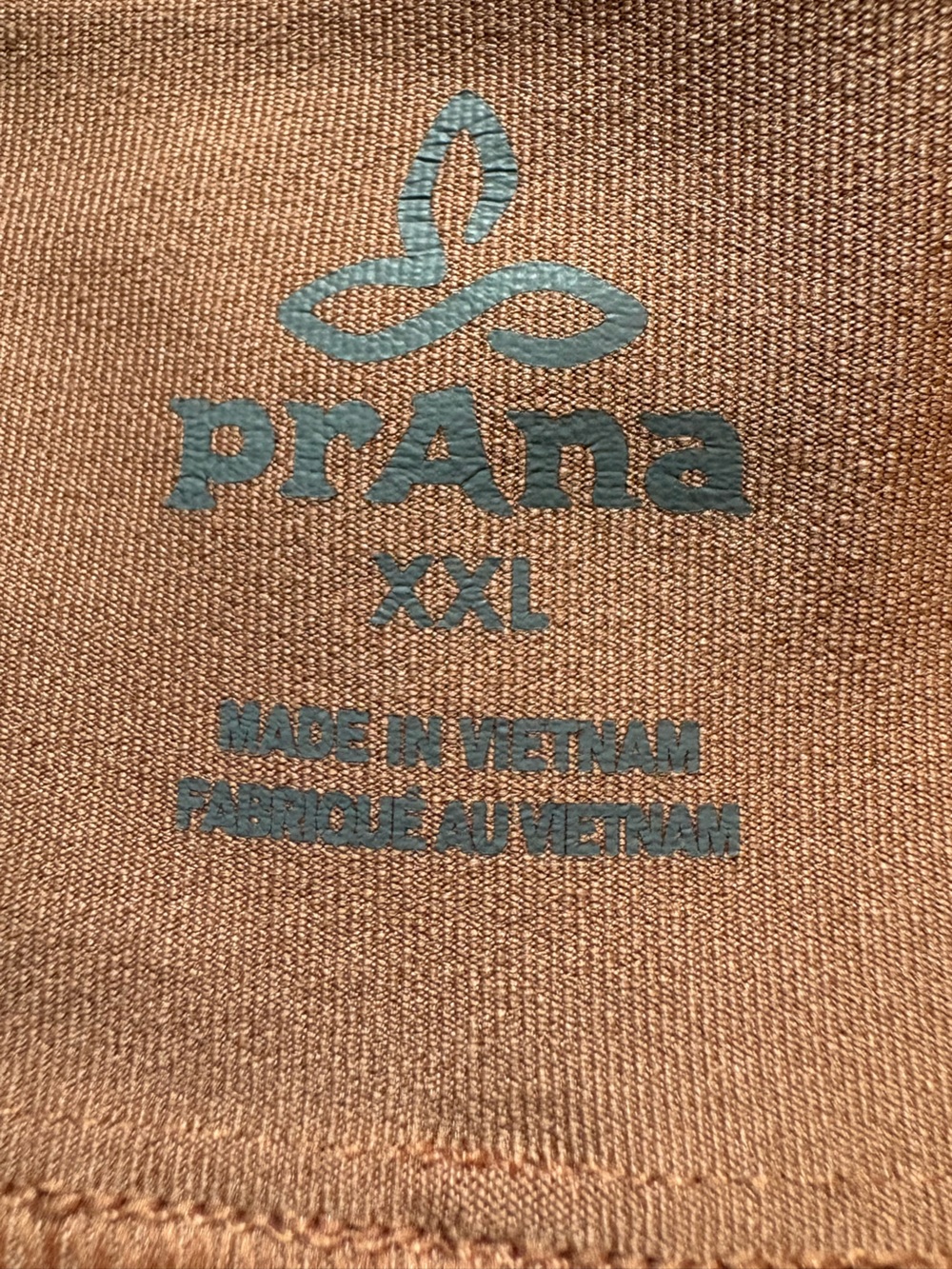 PrAna Athletic Shorts in Rust Brown